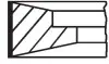 099RS001270N0 Кільця поршневі (набір) MAHLE / KNECHT підбір по vin на Brocar