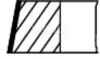 011RS101010N0 Комплект колец MAHLE / KNECHT підбір по vin на Brocar