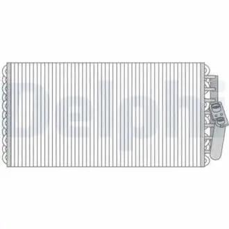 TSP0525076 Випарювач кондиціонера DELPHI підбір по vin на Brocar