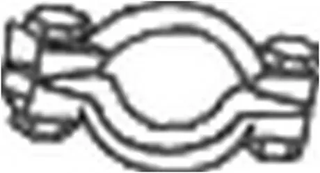 254355 Хомут випускної системи BOSAL підбір по vin на Brocar