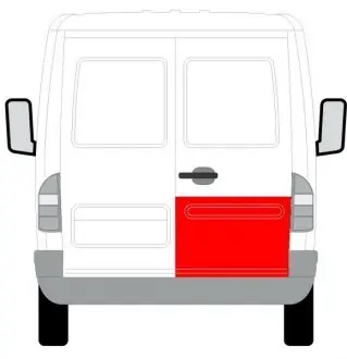 6016003546152P Ремонтна частина двері BLIC підбір по vin на Brocar