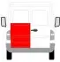 6016003546155P Ремонтна частина двері BLIC підбір по vin на Brocar