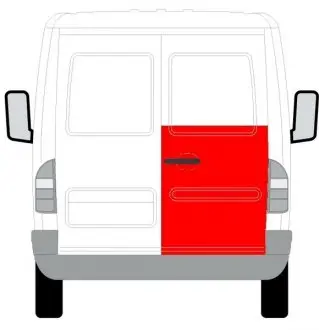 6016003546156P Ремонтна частина двері BLIC підбір по vin на Brocar