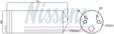 95413 Осушитель, кондиционер NISSENS подбор по vin на Brocar