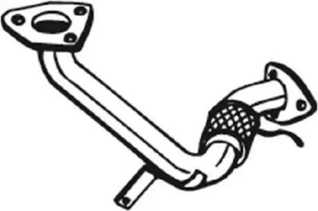 737395 Труба вихлопного газу BOSAL підбір по vin на Brocar