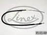 350168 Трос ручного гальма LINEX підбір по vin на Brocar
