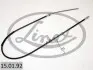 150192 Трос ручного гальма LINEX підбір по vin на Brocar