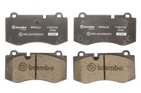 P50074X Гальмівна колодка Brembo Xtra BREMBO підбір по vin на Brocar