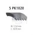 631501 Ремень генератора Mazda 626 1.8i 92-97 DT підбір по vin на Brocar