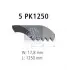 631508 Ремень генератора Renault Megane I 1.6 96-03 (5PK1260) DT підбір по vin на Brocar