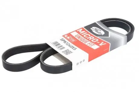 5PK1240XS Ремінь поліклін. 5pk1240xs (вир-во Gates) GATES підбір по vin на Brocar