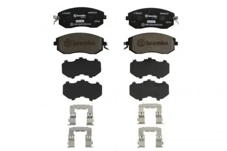 P78021X Тормозные колодки дисковые BREMBO подбор по vin на Brocar