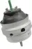 Подушка двигуна лев.Audi A4,Seat 02- 37919