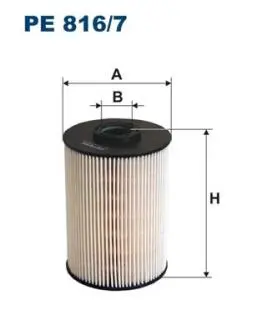 PE8167 Фільтр палива FILTRON підбір по vin на Brocar