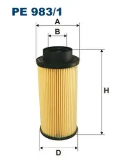 PE9831 Топливный фильтр FILTRON підбір по vin на Brocar