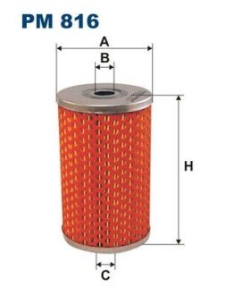 PM816 Топливный фильтр FILTRON подбор по vin на Brocar