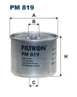 PM819 Фільтр палива FILTRON підбір по vin на Brocar