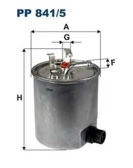 PP8415 Топливный фильтр FILTRON підбір по vin на Brocar