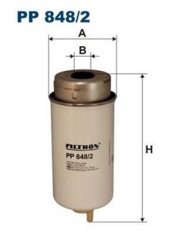 PP8482 Топливный фильтр FILTRON підбір по vin на Brocar