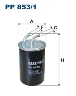 PP8531 Топливный фильтр FILTRON подбор по vin на Brocar