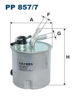 PP8577 Топливный фильтр FILTRON підбір по vin на Brocar