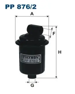 PP8762 Топливный фильтр FILTRON підбір по vin на Brocar