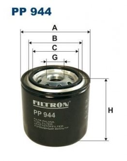 PP944 Топливный фильтр FILTRON PP944 FILTRON підбір по vin на Brocar
