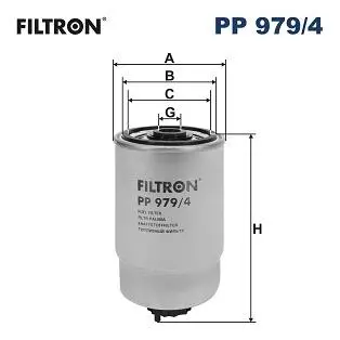 PP9794 Фільтр палива FILTRON підбір по vin на Brocar