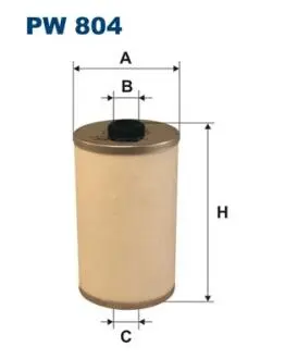 PW804 Фільтр палива FILTRON підбір по vin на Brocar