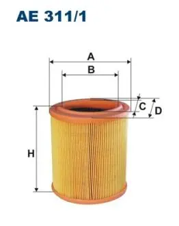 AE3111 Фільтр повітря FILTRON підбір по vin на Brocar