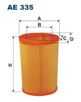 AE335 Фільтр повітряний FILTRON підбір по vin на Brocar