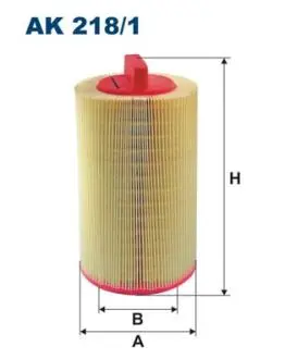 AK2181 Фільтр повітря FILTRON підбір по vin на Brocar