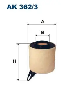 AK3623 Фільтр повітря FILTRON підбір по vin на Brocar