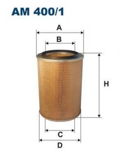 AM4001 Фильтр воздуха FILTRON подбор по vin на Brocar