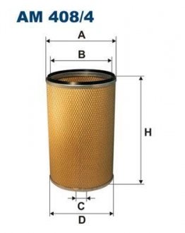 AM4084 Фильтр воздуха FILTRON подбор по vin на Brocar