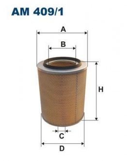 AM4091 Фільтр повітря FILTRON підбір по vin на Brocar