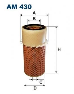 AM430 Фільтр повітря FILTRON підбір по vin на Brocar