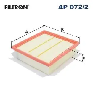 AP0722 Фильтр воздушный FILTRON подбор по vin на Brocar