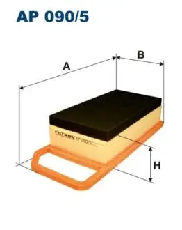 AP0905 Фільтр повітря FILTRON підбір по vin на Brocar