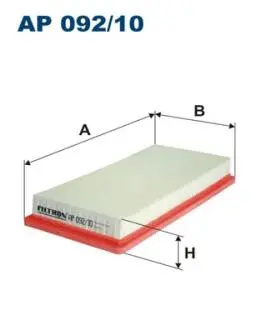 AP09210 Фільтр повітря FILTRON підбір по vin на Brocar