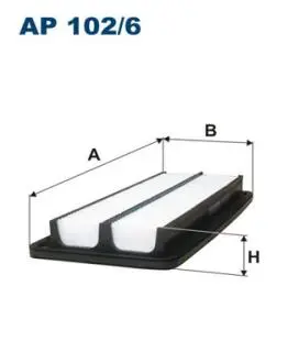 AP1026 Фільтр повітря FILTRON підбір по vin на Brocar