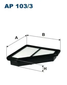 AP1033 Фільтр повітря FILTRON підбір по vin на Brocar