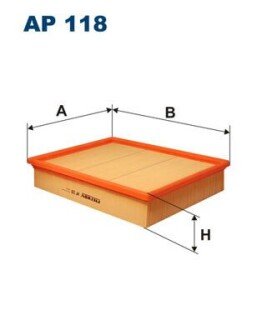 AP118 Фільтр повітря FILTRON підбір по vin на Brocar