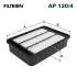 AP1204 Фільтр повітря FILTRON підбір по vin на Brocar