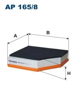 AP1658 Фільтр повітря FILTRON підбір по vin на Brocar