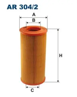AR3042 Фільтр повітря FILTRON підбір по vin на Brocar