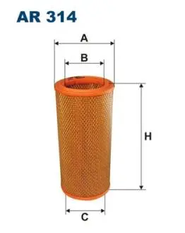 AR314 Воздушный фильтр FILTRON подбор по vin на Brocar