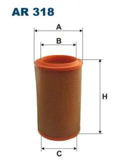 AR318 Фільтр повітря FILTRON підбір по vin на Brocar