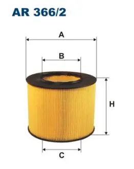 AR3662 Фільтр повітря FILTRON підбір по vin на Brocar
