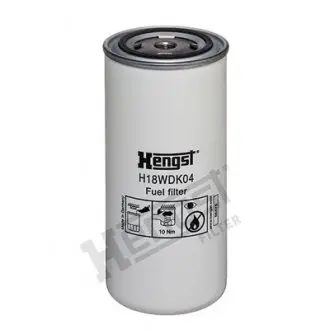 H18WDK04 Фільтр палива HENGST FILTER підбір по vin на Brocar